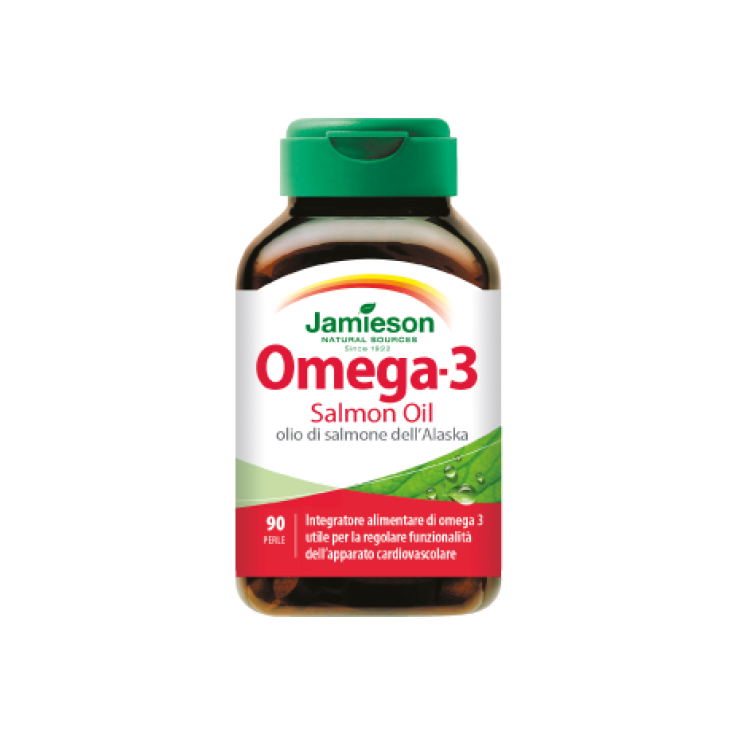 Jamieson Omega 3 Lachsöl Nahrungsergänzungsmittel 90 Perlen