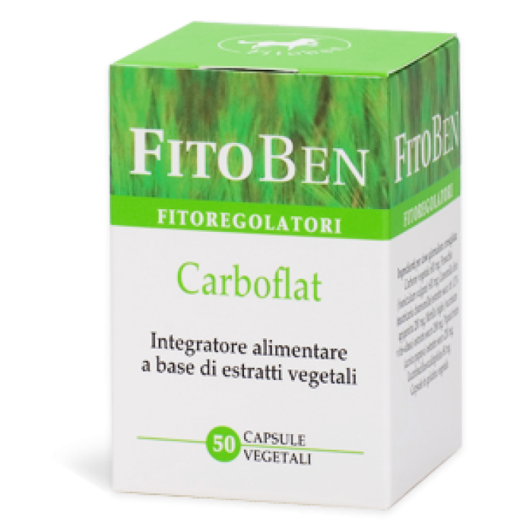 Fitoben Carboflat Nahrungsergänzungsmittel 50 Kapseln 27g