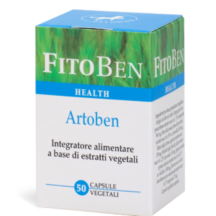 Fitoben Artoben Kräuter-Nahrungsergänzungsmittel 50 Kapseln 37g