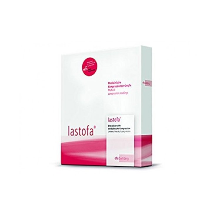 Nova Medical Lastofa 340 AD Baumwoll-Kniestrümpfe CL 3 Farbe Neutral Größe 4 Lang