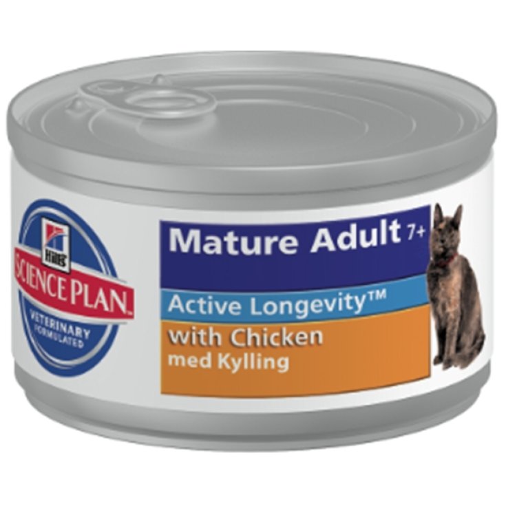 Hill's Science Plan Feline Mature Adult 7+ Active Longevity mit Huhn 85 g