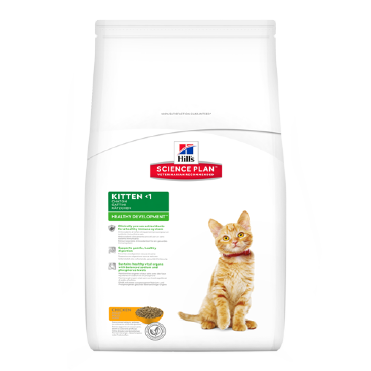 Hill's Science Plan Feline Kitten Gesunde Entwicklung Katzenfutter Huhn 400g