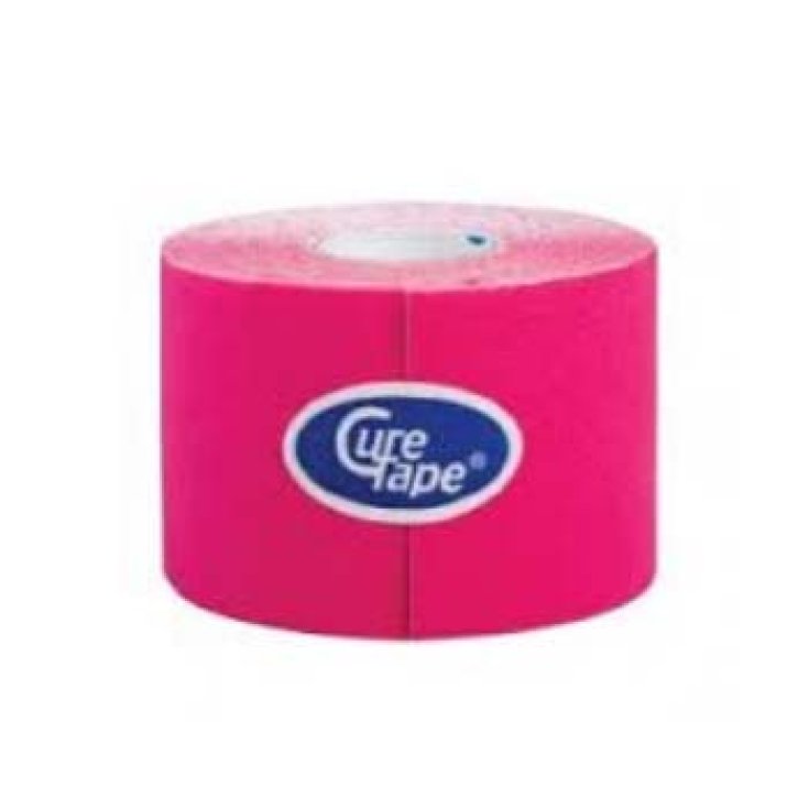 CureTape Patch für Funktionsbandage Rosa Farbe 5cm x5m