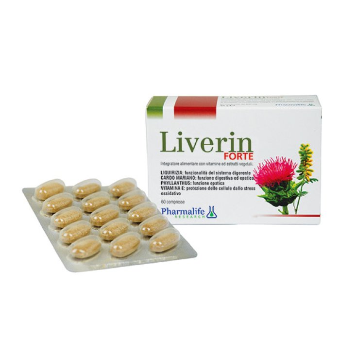 Liverin Forte Nahrungsergänzungsmittel 60 Tabletten