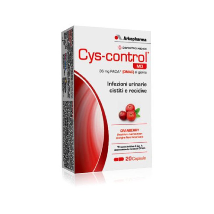Arkopharma Cys Control Cramberry Nahrungsergänzungsmittel 60 Kapseln