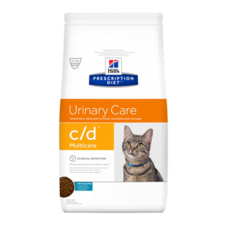 Hill's Prescription Diet C/d Multicare Harnpflege für Katzen mit Meeresfisch 5kg