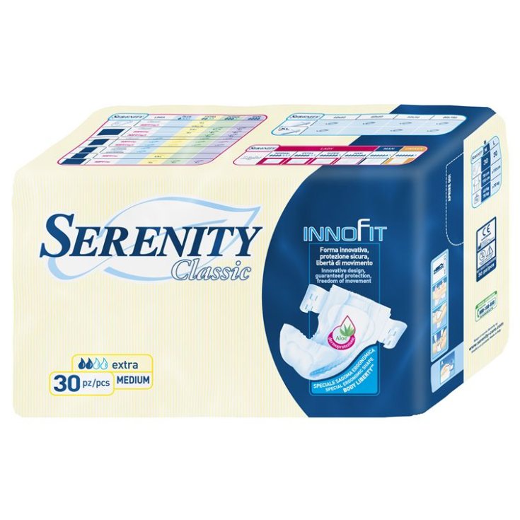 Serenity Windel Ultradünnes Höschen Größe Medium 30 Stück