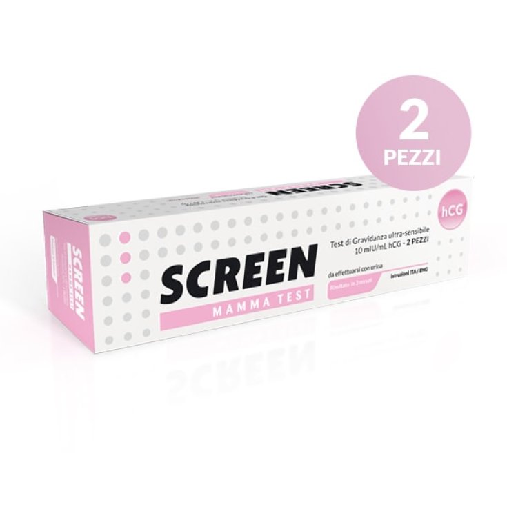 Screen Pharma Screen Mom Ultra-Sensitiver Schwangerschaftstest 2 Stück