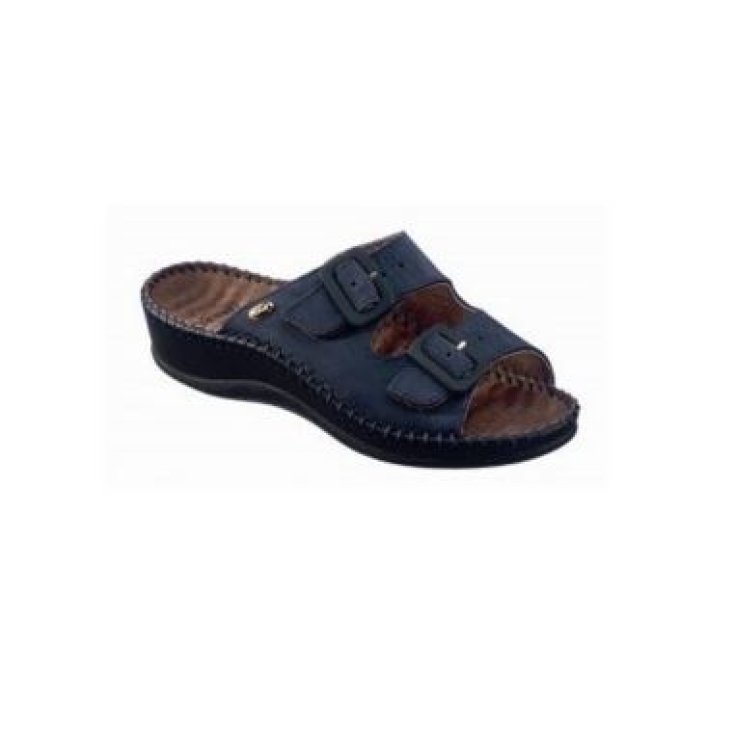 Scholl Weekend Damenhausschuh Nubuk Farbe Blau Marine Größe 40