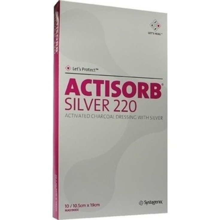 Systagenix Actisorb Silber 220 Garze 10,5x19