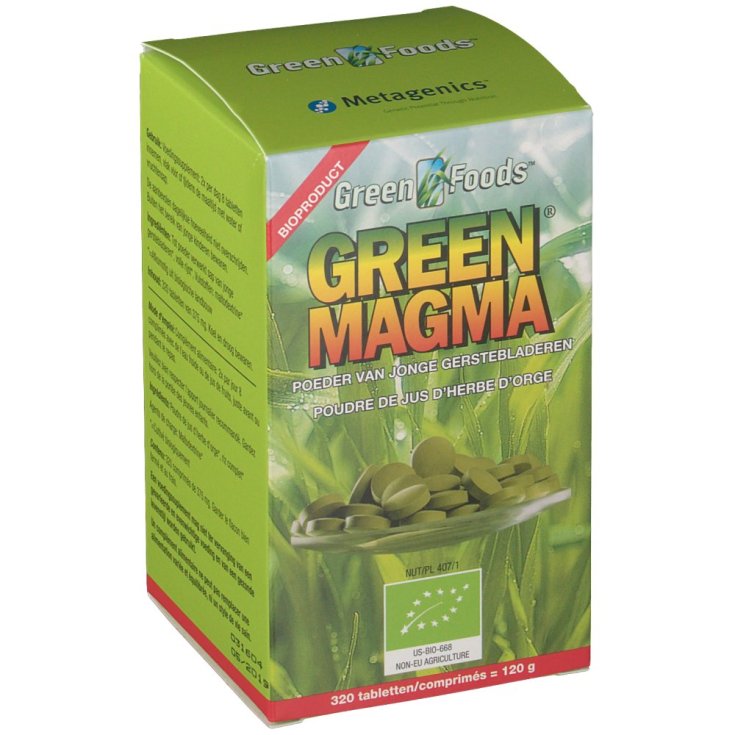 Grünes Magma 320 Tabletten 120g