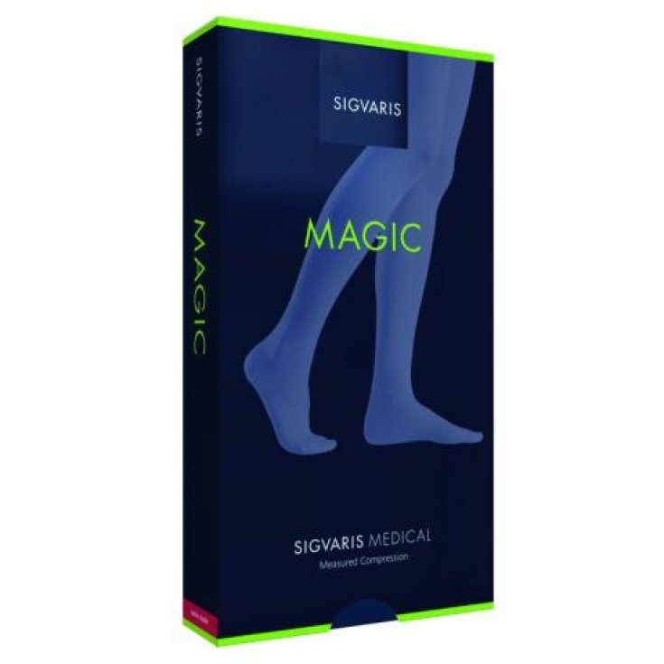 Sigvaris Magic Tights Open Toe Klasse 1 Karamellfarbe