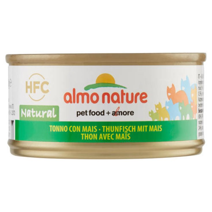 Almo Nature Cat Thunfisch mit Maispastete für Katzen 70g