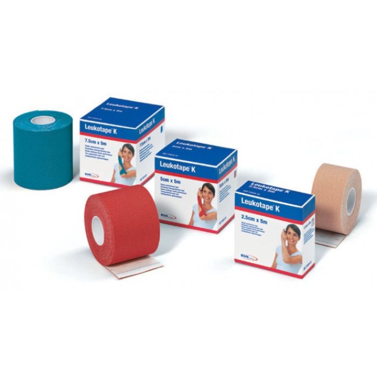 Leukotape K Neuromuskulärer Verband 7,5x500cm Rot