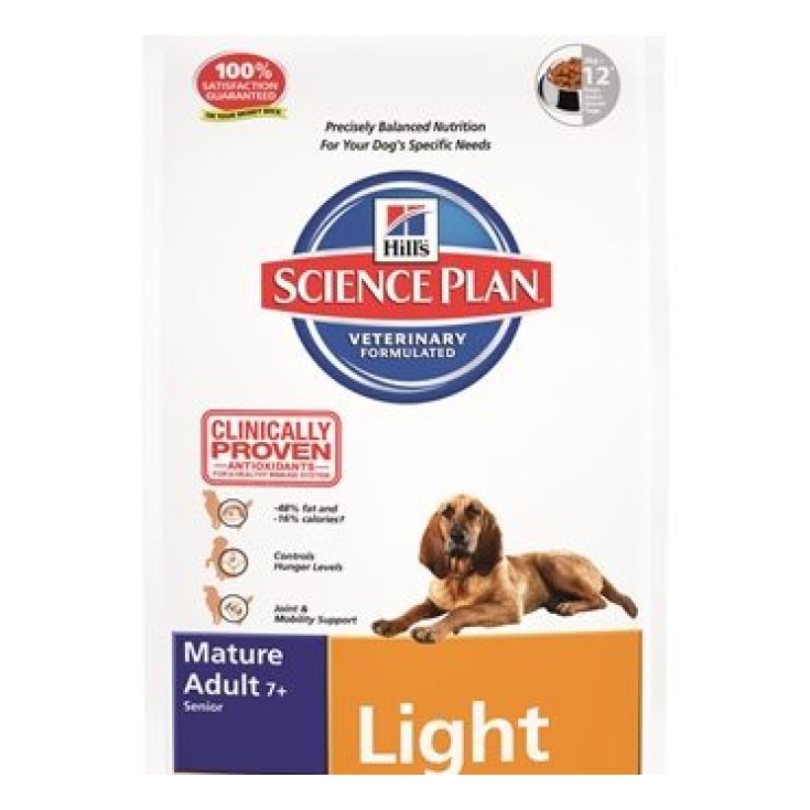Hill's Science Plan Canine Sp Ma7 + leichtes Küken 12kg