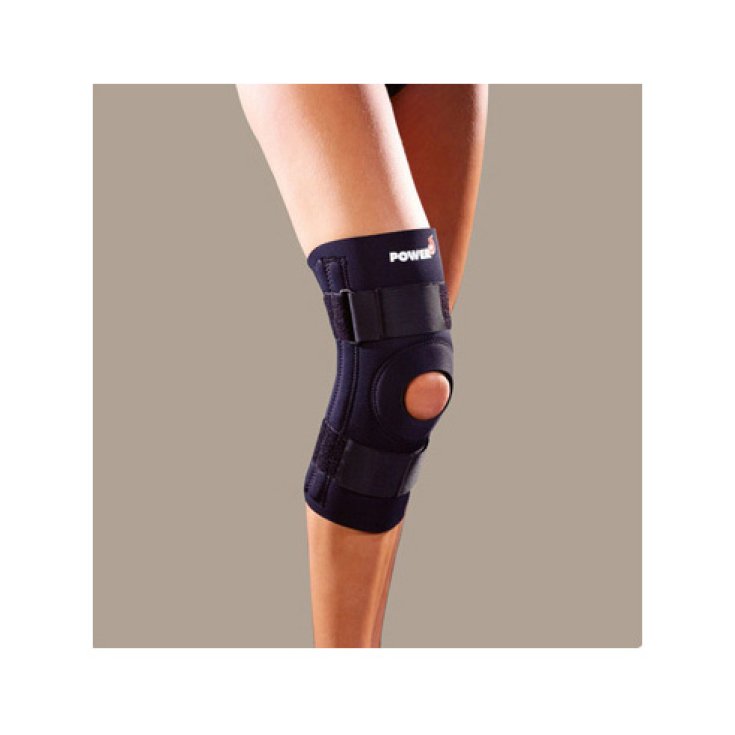 Power-Up Tubular Kniebandage mit Spiralschienen und Patellastabilisator PR3-7208 Beidhändig tragbar Größe L