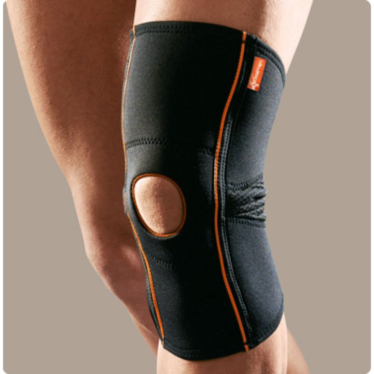 Ro+Ten Genufit 63 Kurze Kniebandage mit Patellaloch