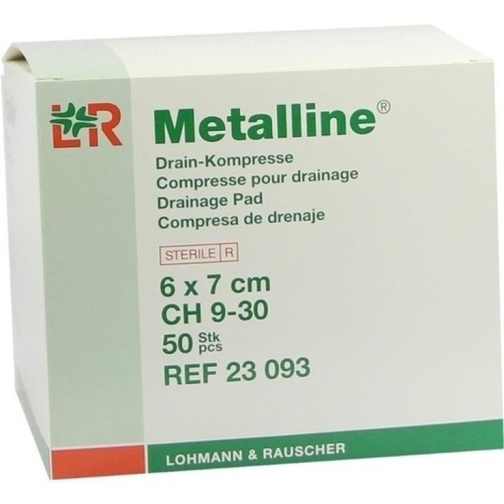 LR Metalline Drainagetabletten zur Drainage 6x7cm 50 Stück