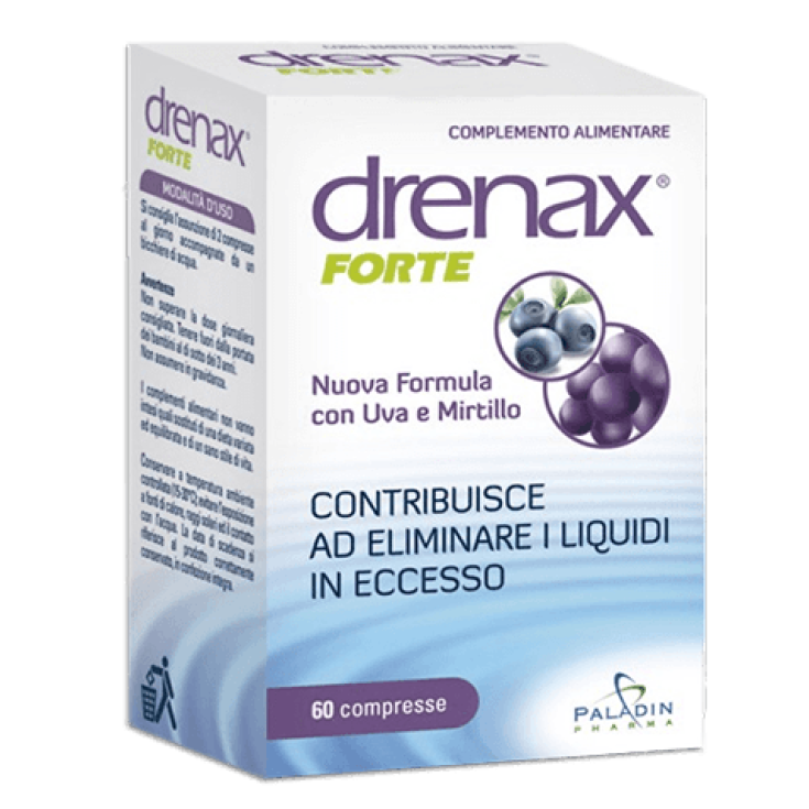 Drenax Forte Gusto Blaubeere 60 Tabletten