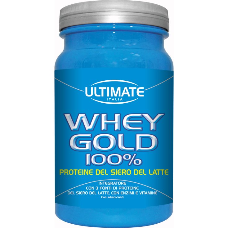 Ultimate Whey Gold 100% Nahrungsergänzungsmittel Erdbeergeschmack 750g