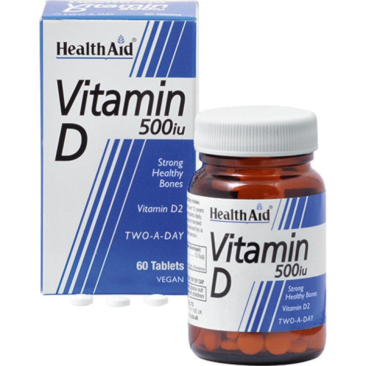 Healthaid Vitamin D 500iu Nahrungsergänzungsmittel 60 Tabletten