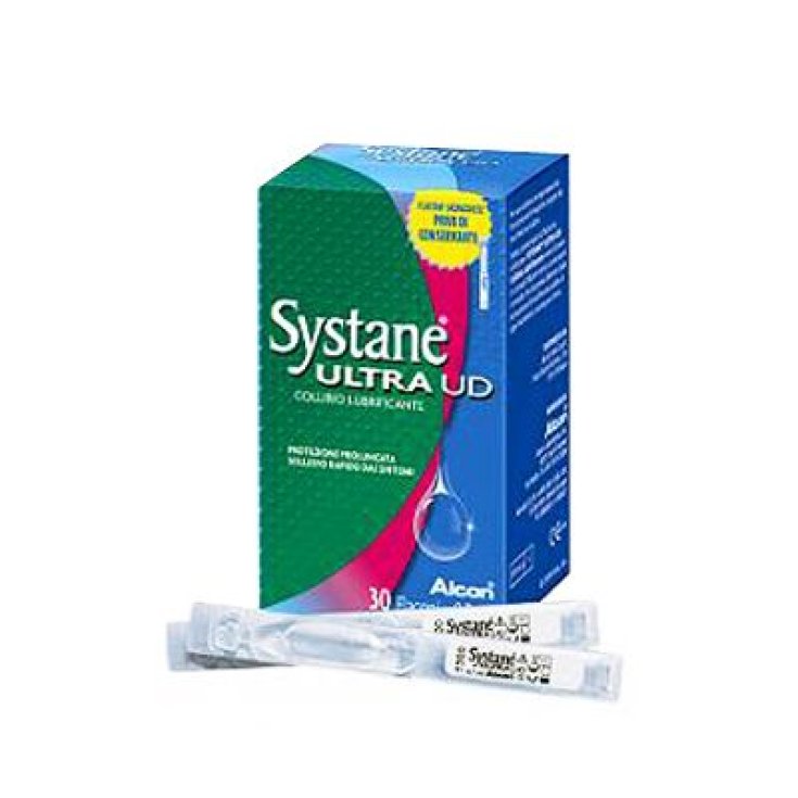 Systane Ultra UD Gleitmittel Augentropfen 30 Fläschchen x0,7 ml