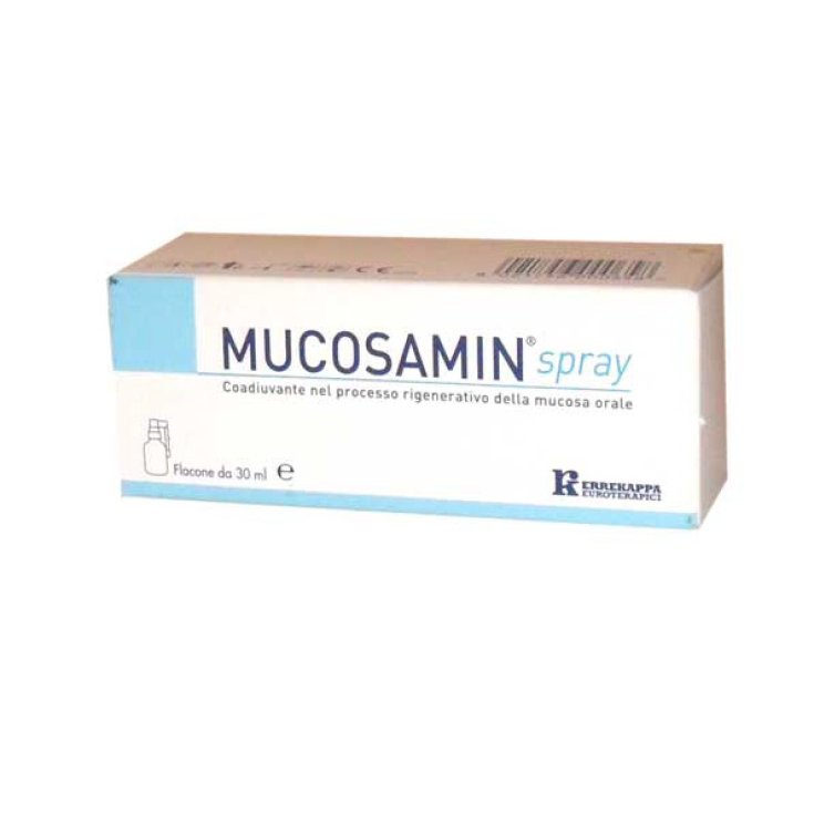 Mucosamin Spray Adjuvans im Regenerationsprozess der Mundschleimhaut 30ml