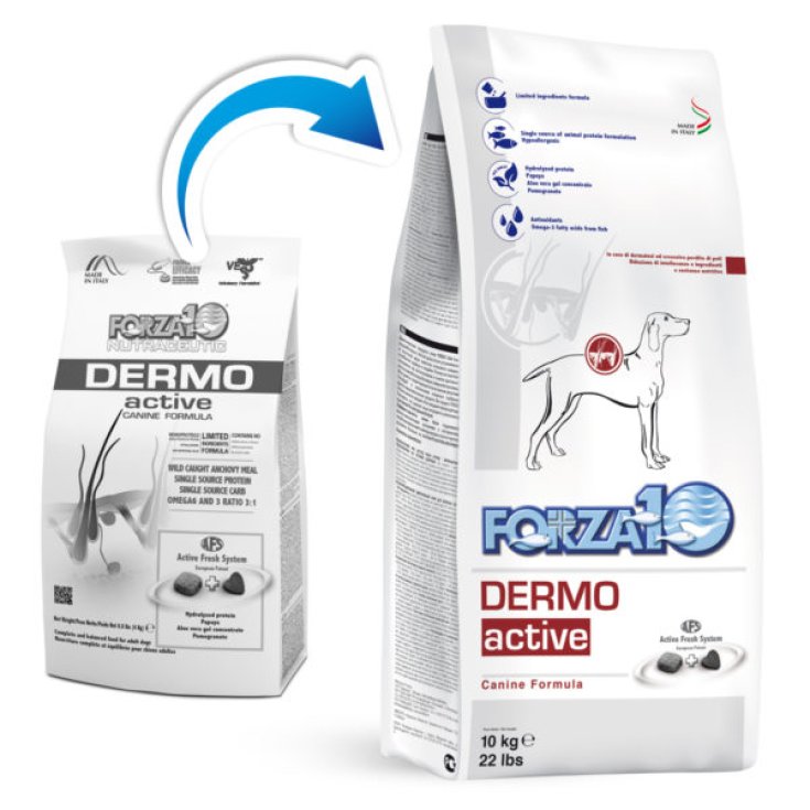 Forza 10 Dermo Active Trockenfutter für Hunde 10kg