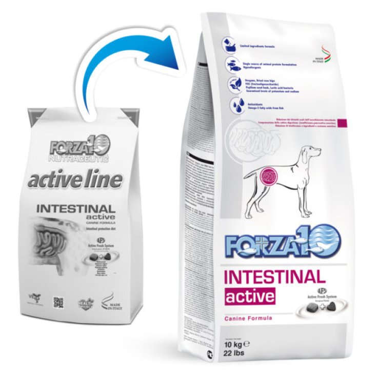Forza10 Intestinal Active Trockenfutter für Hunde 10kg