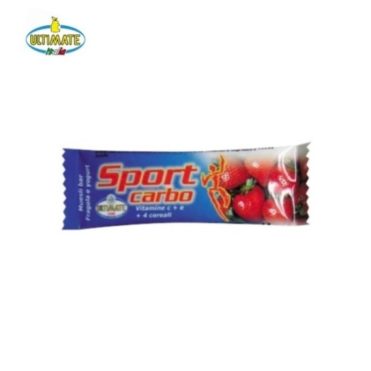 Ultimate Sport Carbo Erdbeer-Joghurt-Energieriegel 25 g