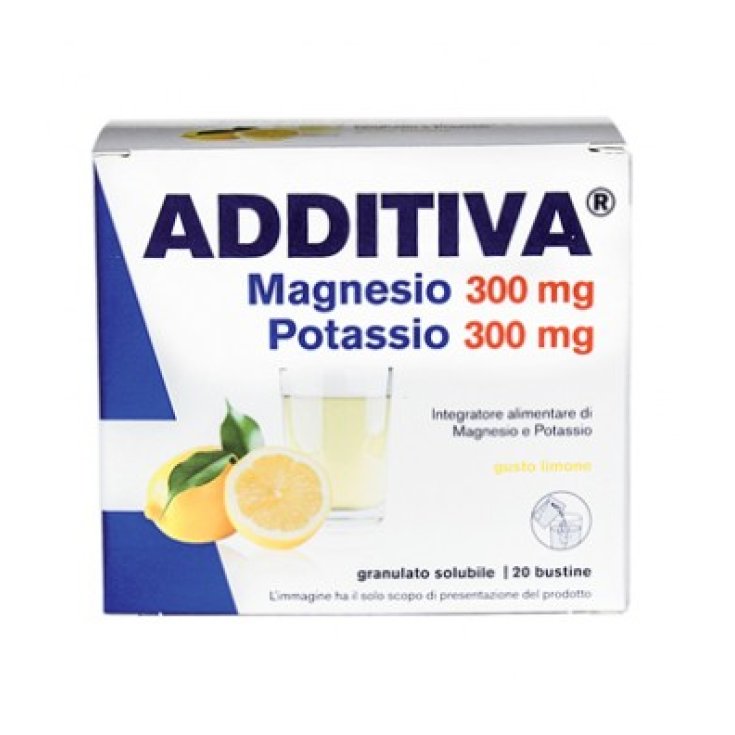 Additiv Magn300 + pot300mg Nahrungsergänzungsmittel 20 Beutel