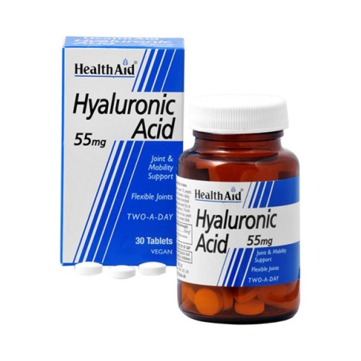 Health Aid Hyaluronsäure 55 mg 30 Comp