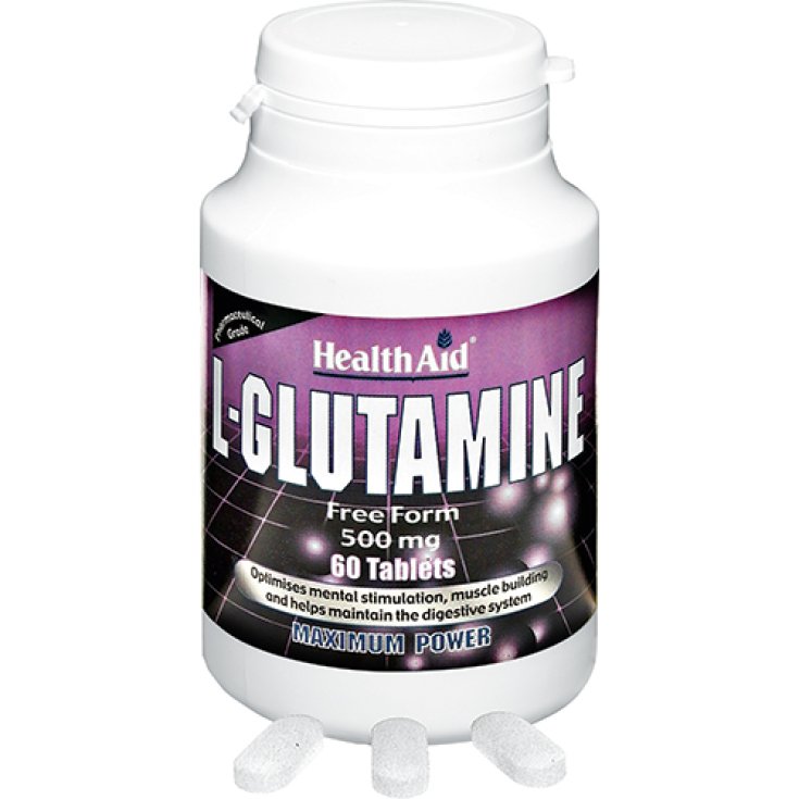 Health Aid L-Glutamin 500 mg X 60 Comp