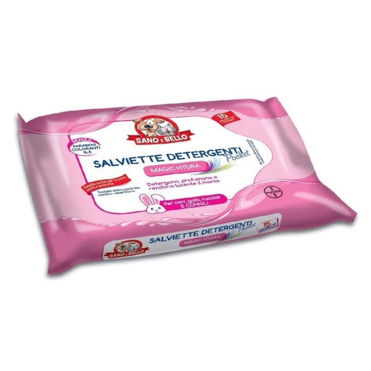 Sano E Bello Pocket Magic Wipes 15 Stück