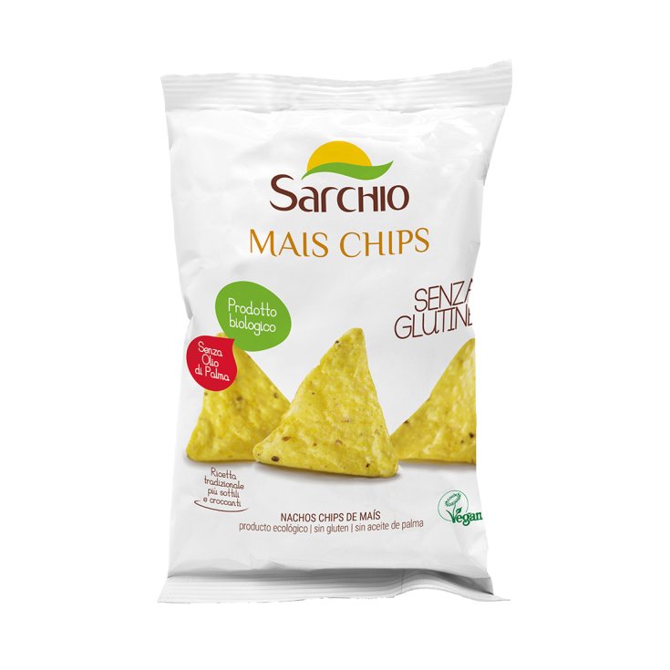 Sarchio Mais Chips Glutenfreies Bio-Produkt 75g