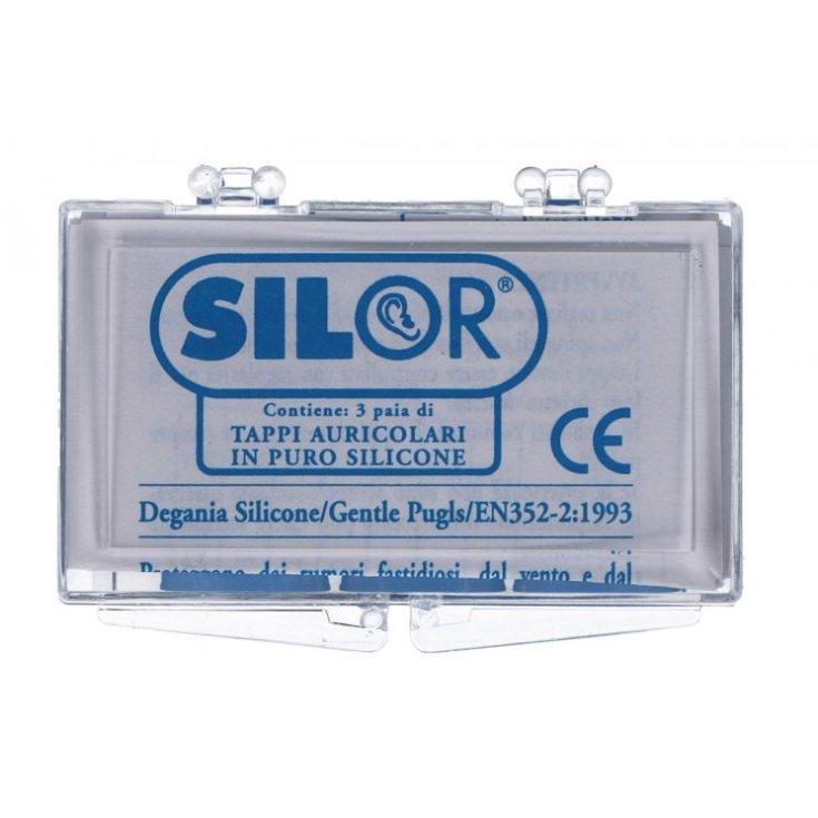 Silor Silikon-Ohrstöpsel 6 Stück