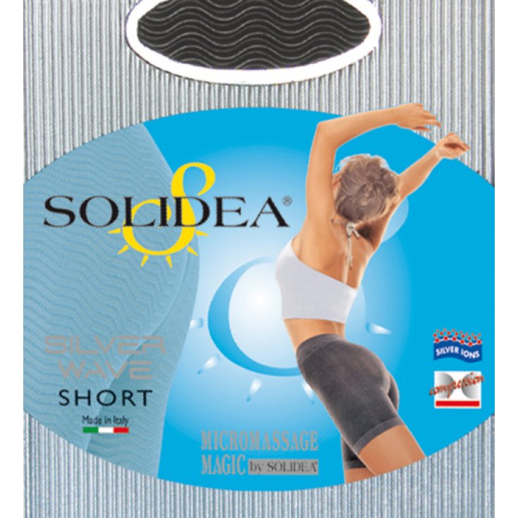 Solidea Silver Wave High Waist Short Farbe Schwarz Größe 3-M