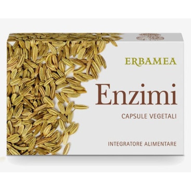 Erbamea Enzimi Nahrungsergänzungsmittel 24 pflanzliche Tabletten