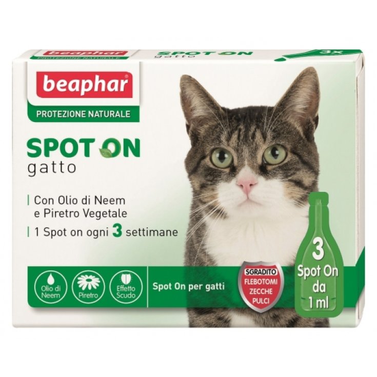 Beaphar Spot On Cat Natürlicher Schutz 3x1ml