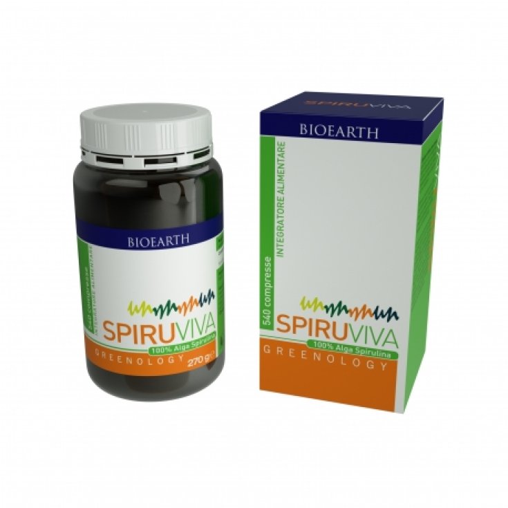 Spiruviva Nahrungsergänzungsmittel 540 Tabletten