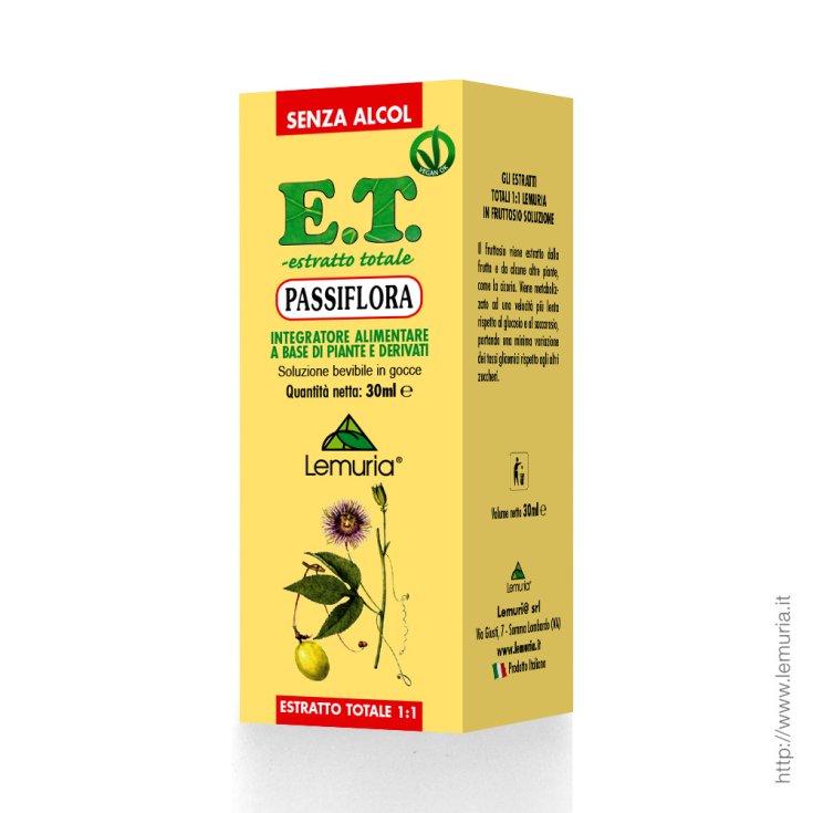 Passiflora Total Extract Nahrungsergänzungsmittel 30ml