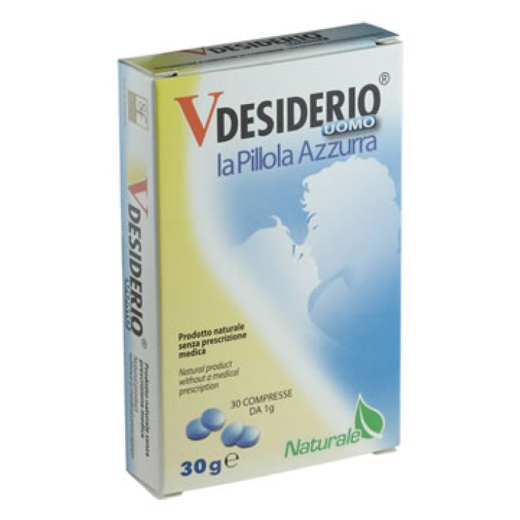 Vdesiderio Uomo Die Blaue Pille 30 Tabletten