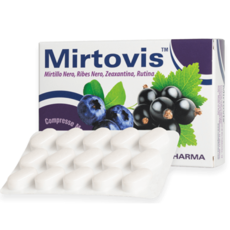 SanitPharma Mirtovis Nahrungsergänzungsmittel 30 Tabletten