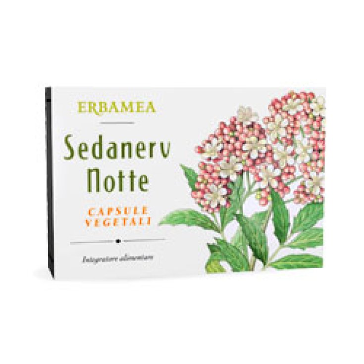 Erbamea Sedanerv Notte Nahrungsergänzungsmittel 24 pflanzliche Tabletten