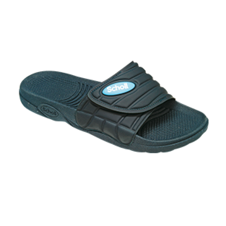 Scholl® Nautilus Slipper in PVC Farbe Blau Größe 39