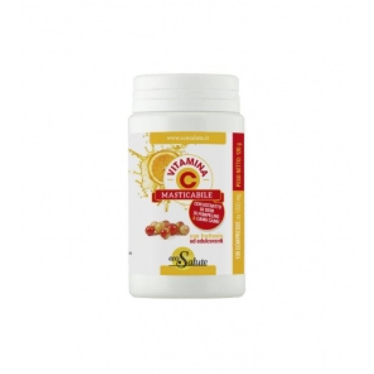 Eco Health Vitamin C Kautablette mit Pink Grapefruitkernextrakt und Camu Camu Nahrungsergänzungsmittel 100 Tabletten