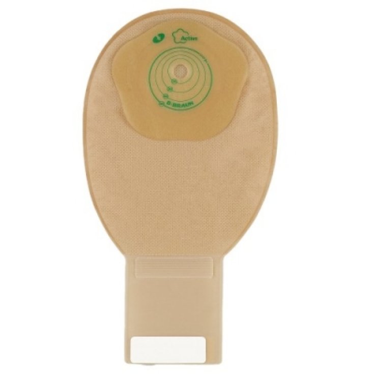 B.Braun Flexima® Active Midi-Beutel mit offenem Boden für Ileostomie, beige Farbe, 35 mm