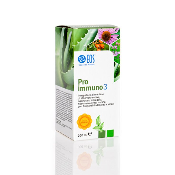 Eos Pro Immuno 3 Nahrungsergänzungsmittel Orangengeschmack 300ml