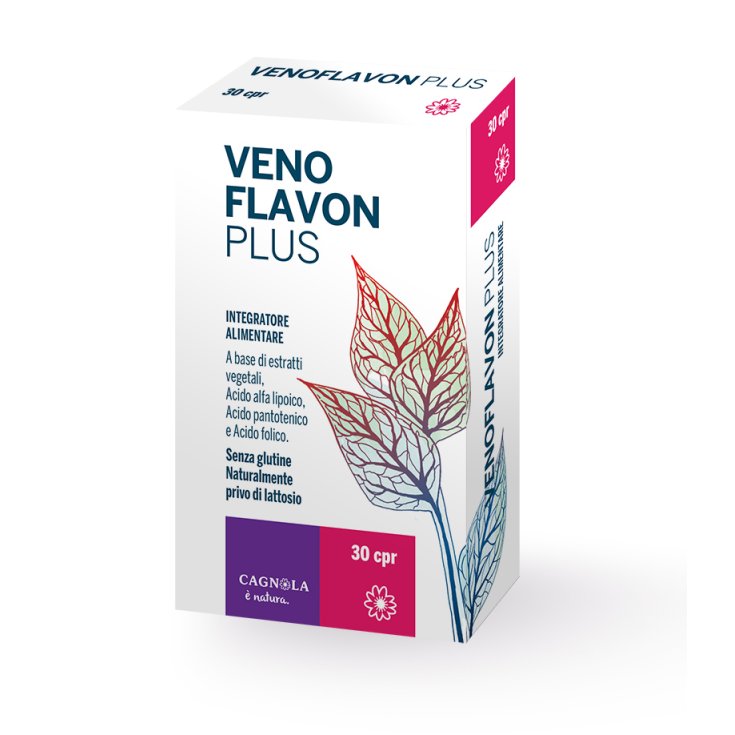 Cagnola Venoflavon Plus Nahrungsergänzungsmittel 30 Tabletten à 36 g