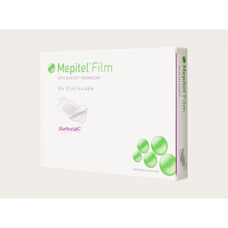 Mölnlycke® Mepitel® Film Transparenter Filmverband Größe 10,5x12 10 Stück